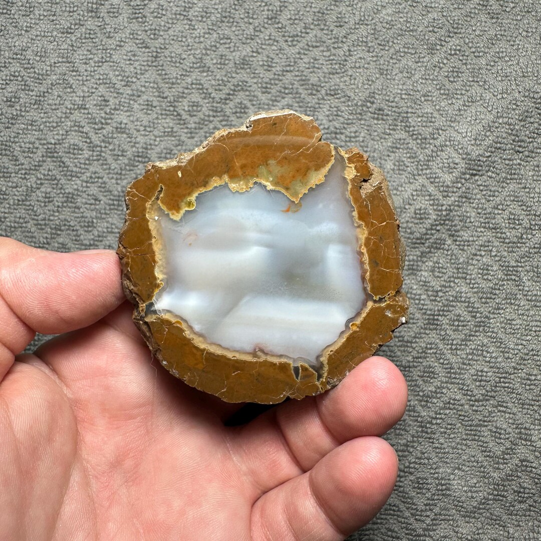 Oregon Agate Thunderegg, Richardson's Rock Ranch, Polished Oregon Agate ...