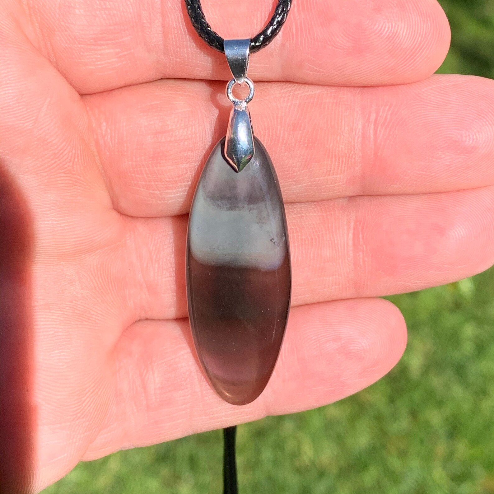 rainbow obsidian necklace rainbow obsidian necklace