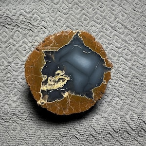 Oregon Agate Thunderegg, Richardson&#39;s Rock Ranch, Polished Oregon Agate, Display Specimen, Lapidary Collector Piece, Home Decor, Gemstones