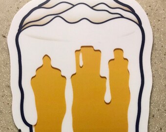 Beer City Sticker Asheville