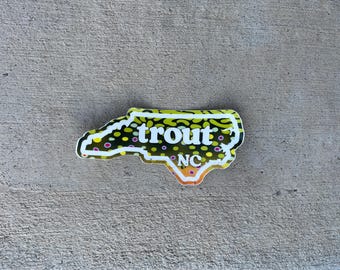 NC TROUT [Brook] Sticker
