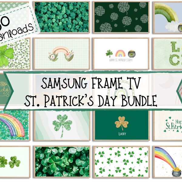 Frame TV St. Patrick's Day Art Bundle