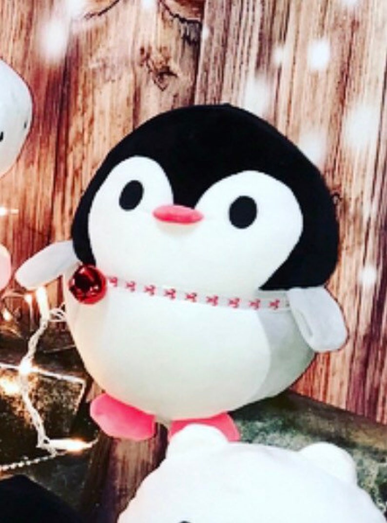 Penguin plush Polar Bear plush Christmas bear and penguin | Etsy
