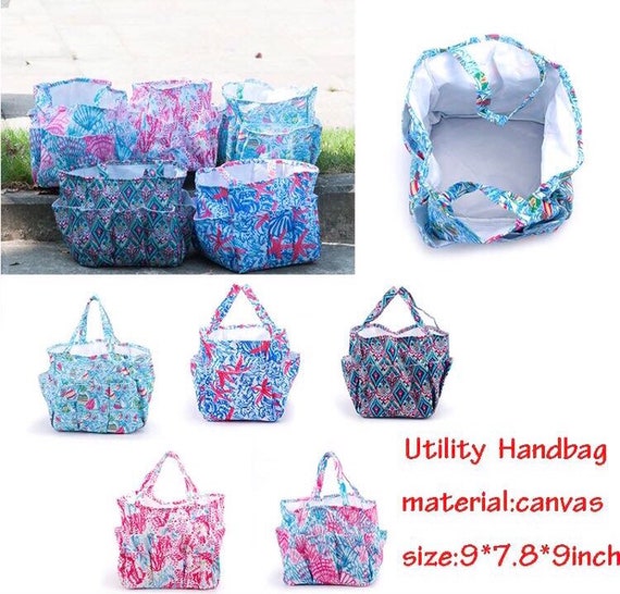 lilly inspired diaper bag