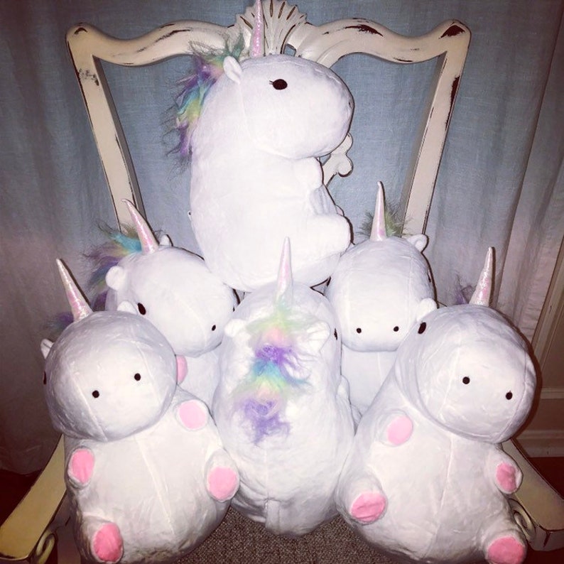 Light up Unicorn plush LED Changing colors Large Unicorn | Etsy