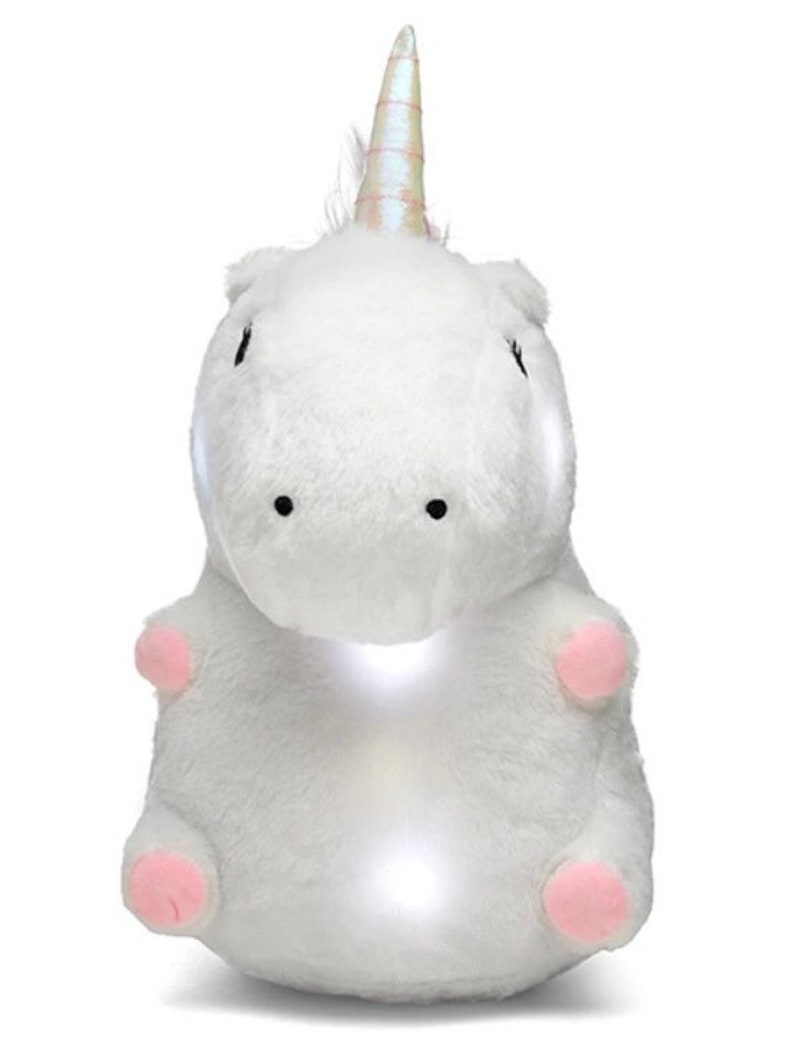 Light up Unicorn plush LED Changing colors Large Unicorn | Etsy