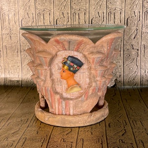 Vintage Queen Nefertiti Olie Diffuser - Wax Warmer - Aroma Oliën