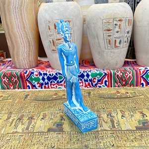 Osiris Statue - Handmade in Egypt - Ancient Egyptian Lord of the Underworld / Rebirth
