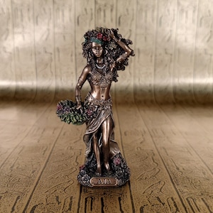 Vintage Aja Mini Statue - Small Orisha Of the Spirit of the forest & Herbal Healers