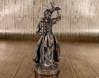 Vintage Obatala Mini Statue - Small Orisha Ọbatala, Oshala - Sky Father and the Creator of Human Bodies