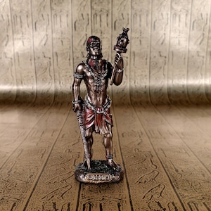 Vintage Elegua Mini Statue - Small Orisha of Travellers and Crossroads Eleggua