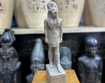 Sekhmet Statue - Ancient Egyptian Lion Goddess Sachmis - Handmade in Egypt