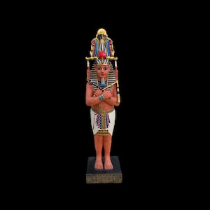 Vintage Ramses III Statue - Ancient Egyptian Pharaoh Ramses III