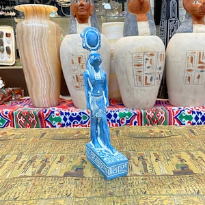 Ra Statue - Handmade Statue from Egypt - Ancient Sun God Ra