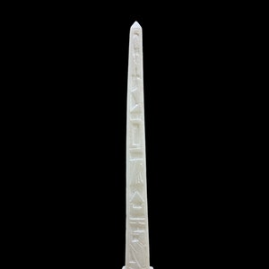 Egyptian Obelisk - Ancient Egyptian Obelisk - Hand-carved Soapstone Statue