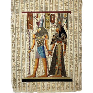 Ancient Egyptian God Horus Leading Queen Nefertari into the Afterlife - From the Tomb of Nefertari - 40x60cm - Multiple Styles