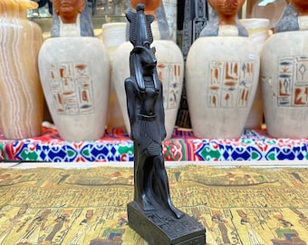 Khnum Statue - Ancient Egyptian Ram God of Creation  / God of the Source of the Nile - Handmade in Egypt