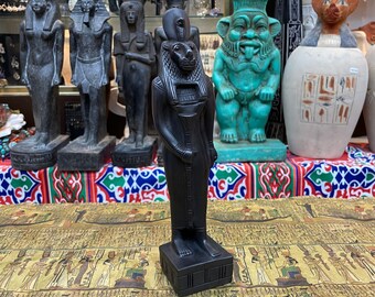Sekhmet Statue - Statue Handmade in Egypt - Ancient Egyptian Lion Goddess Sekhmet