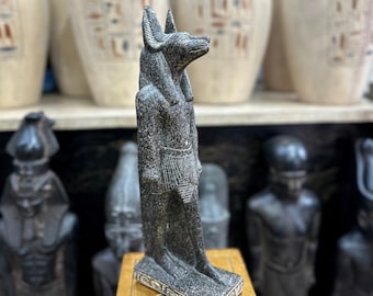 Anubis Statue - Handmade in Egypt - Ancient Egyptian God Anpu