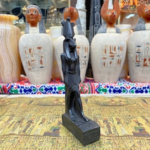 Khnum Statue - Ancient Egyptian Ram God of Creation  / God of the Source of the Nile - Handmade in Egypt