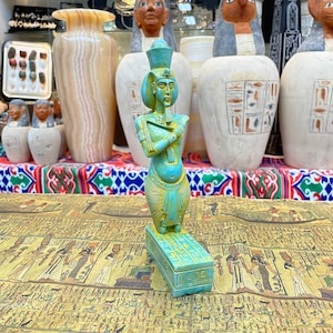 Akhenaten Statue - Handmade Statue from Egypt - Ancient Egyptian Pharaoh Akhenaten