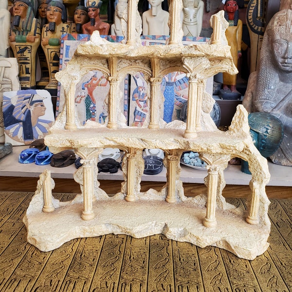 Vintage Ancient Greek Temple Display Stand