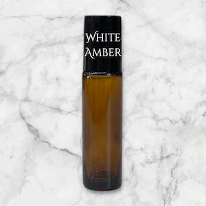White Amber Perfume Oil - Premium Pure - Made in Egypt -  Sophisticated, Natural, Luxury Perfume