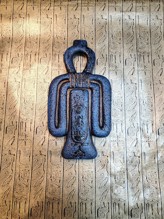 Tyet Wall Plaque Vintage Ancient Egyptian Knot of Isis 