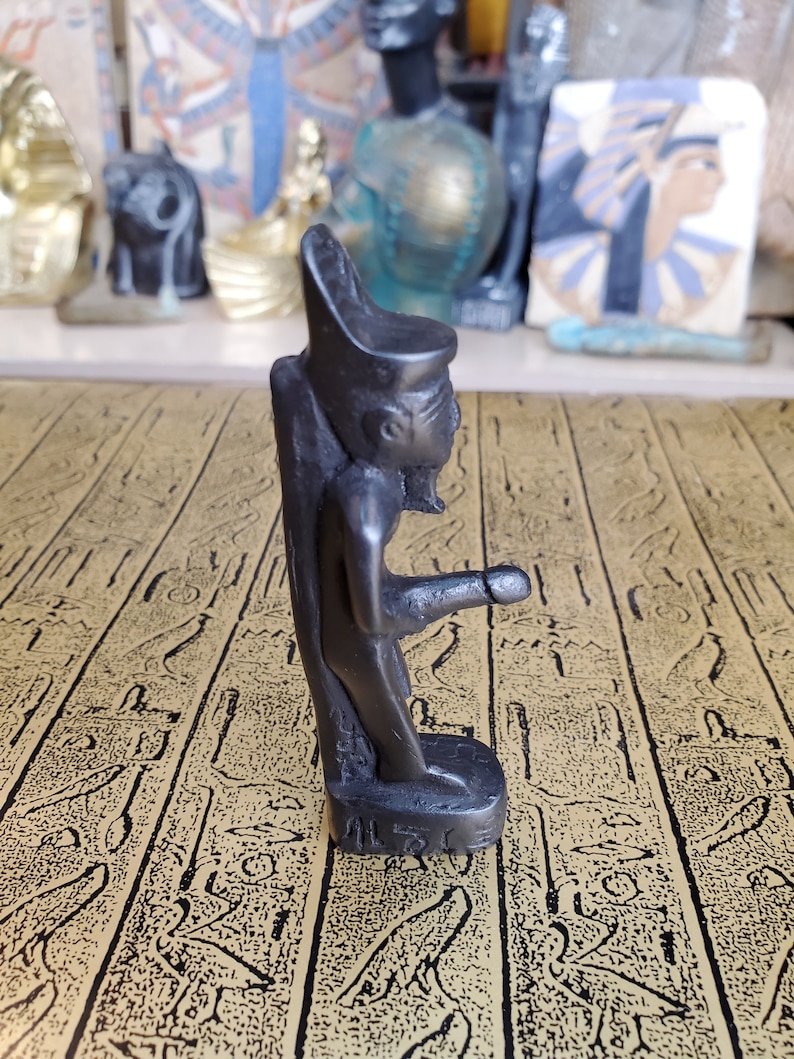 Min Statue Mini Egyptian Fertility God Min Staute Made in Etsy