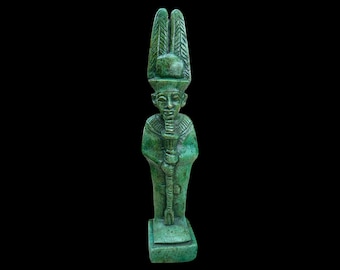 Estatua de Amón - Estatua hecha a mano de Egipto - Antiguo dios egipcio Amón Ra