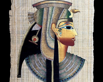 Cleopatra VII Papyrus - Egyptian Queen Cleopatra - Full Colour