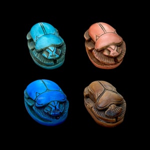 Scarab Beetle - Ancient Egyptian Protection Amulet - God Khepri Ancient Egyptian Positivity Talisman - Good Luck Charm