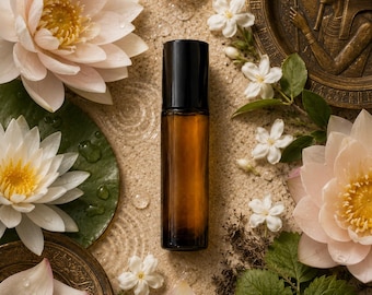 Egyptische lotusparfumolie - Premium Pure - Gemaakt in Egypte - Nijllotus