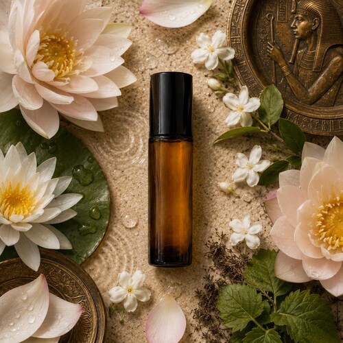 Egyptian Lotus Perfume Oil - Premium Pure - Made in Egypt - Nile