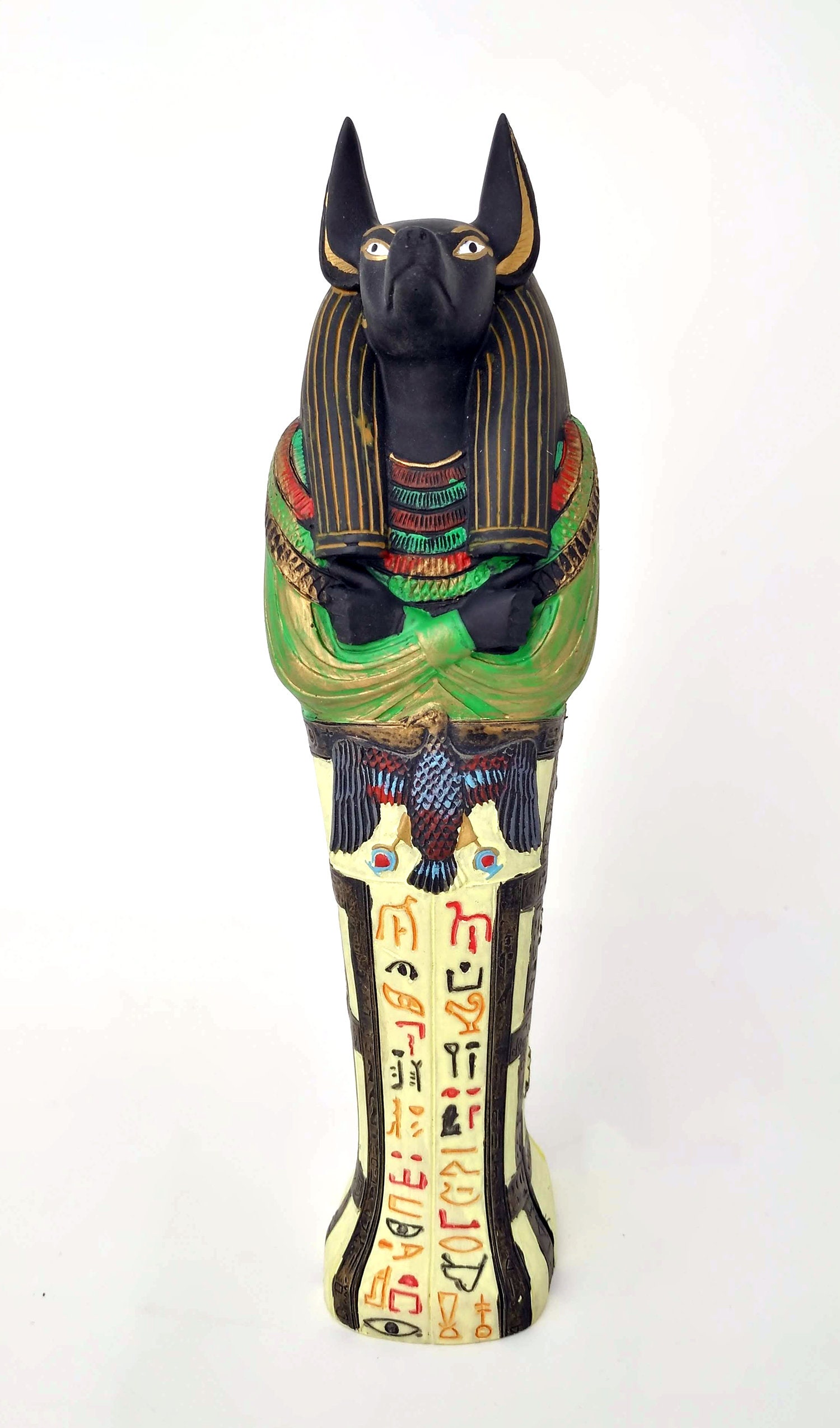 Anubis Sarcophagus Letter Opener Knife - Ancient Egyptian God