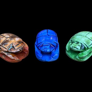 Scarab Beetle - Ancient Egyptian Protection Amulet - God Khepri Ancient Egyptian Positivity Talisman - Good Luck Charm