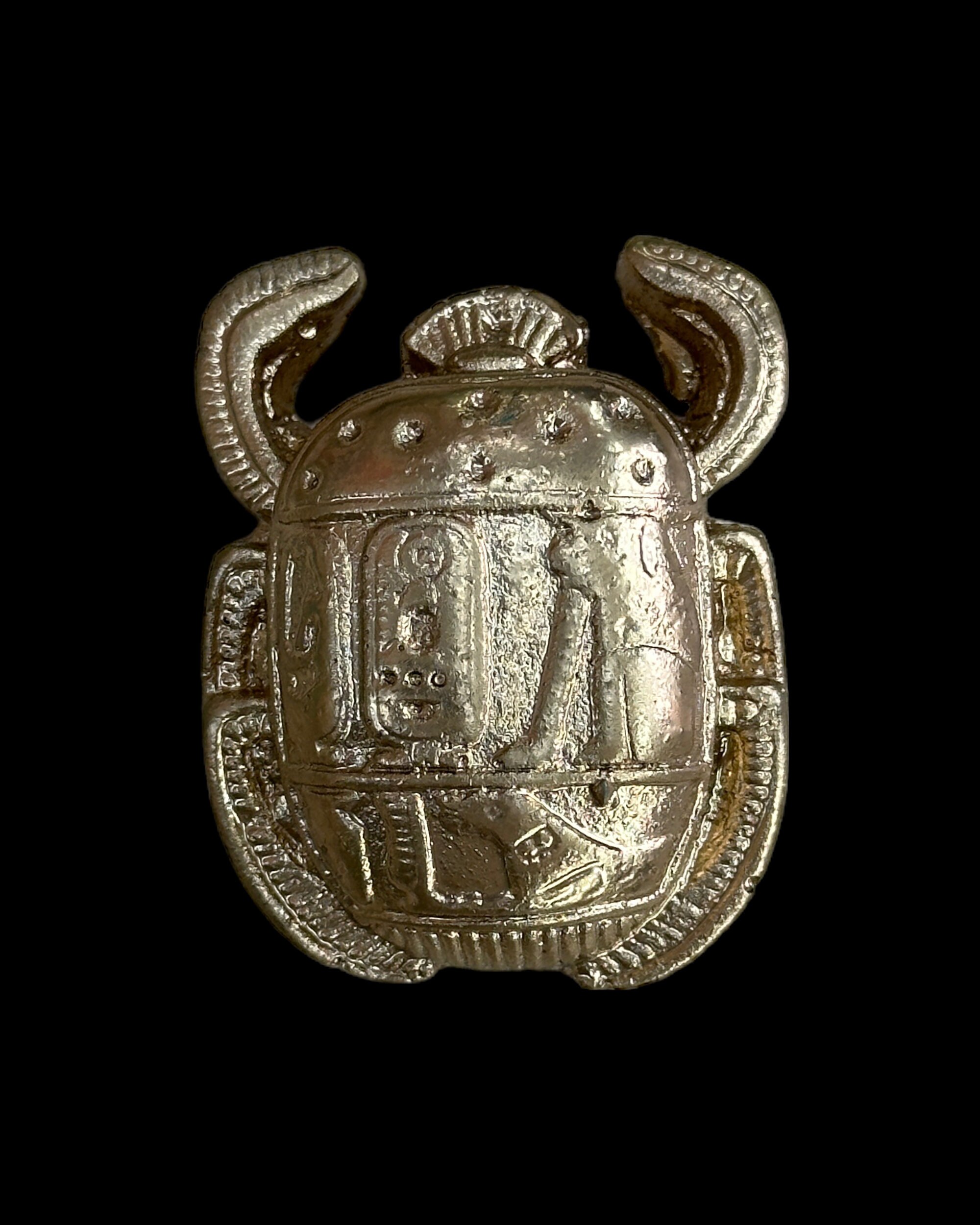 古代エジプト スカラベ コガネムシ型 太陽神 大理石 アンティーク