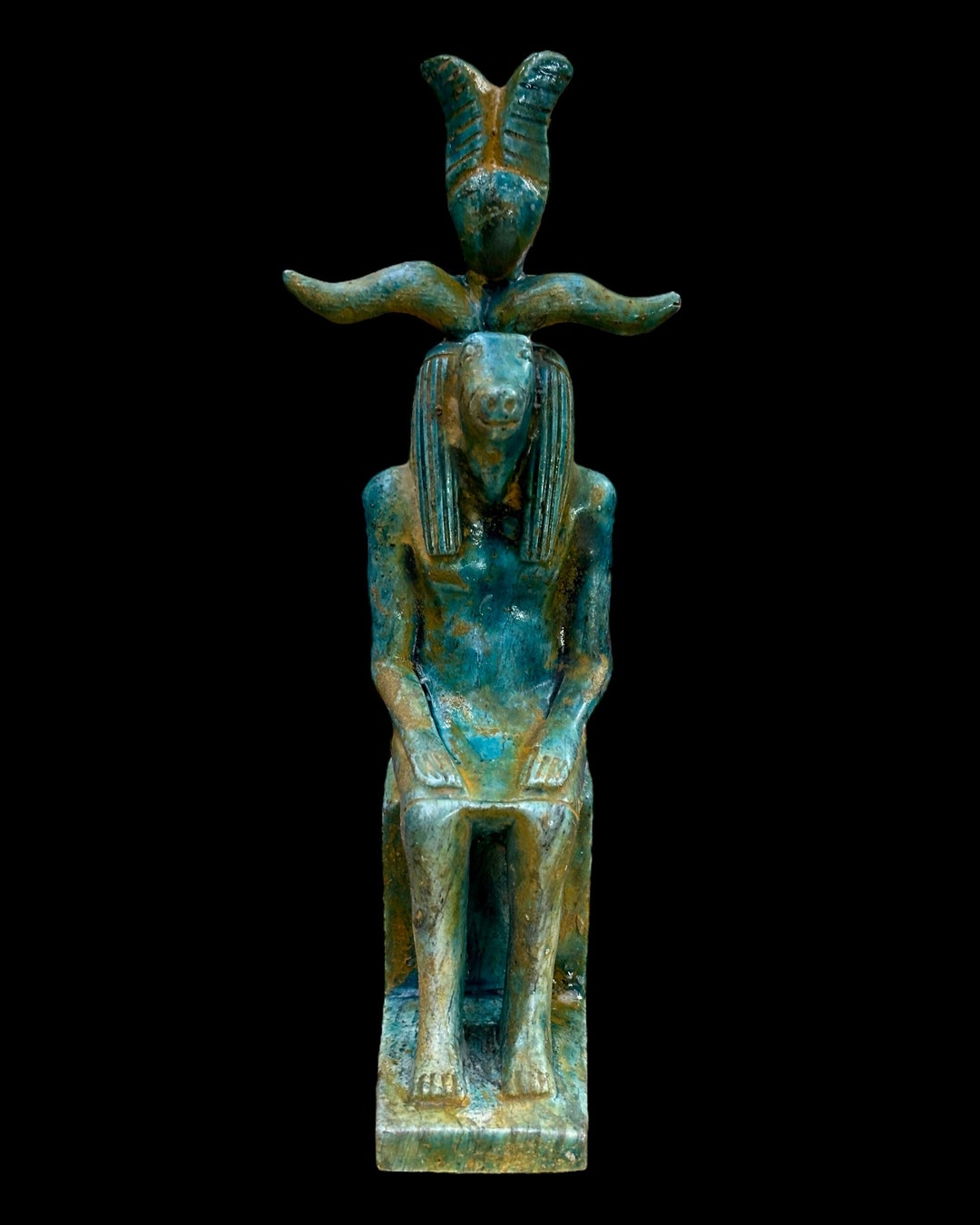 Khnum Statue Ancient Egyptian Ram God Of Creation God Of The Source 