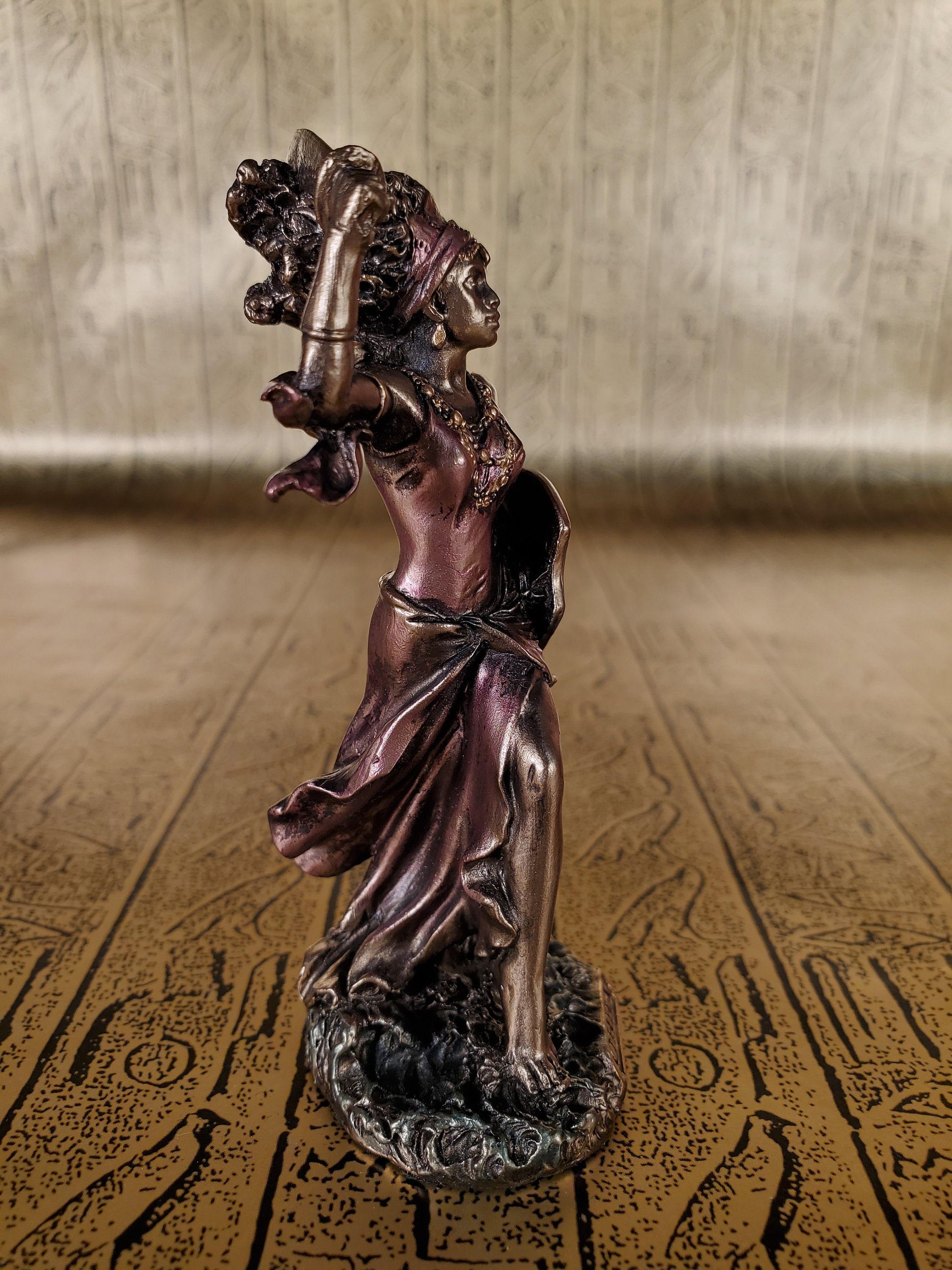 Vintage Obba Mini Statue - Small Orisha of Rivers Ọba - Etsy