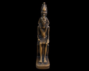 ラムセス2世の玉座像 - 古代エジプトのファラオ、ラムセス大王