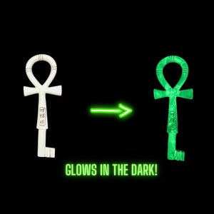 Egyptian Ankh Key - Glow in the Dark - Hand-Crafted in Egypt - Ancient Egyptian Key of Life