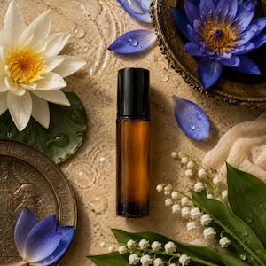 Blue Lotus Perfume - Etsy