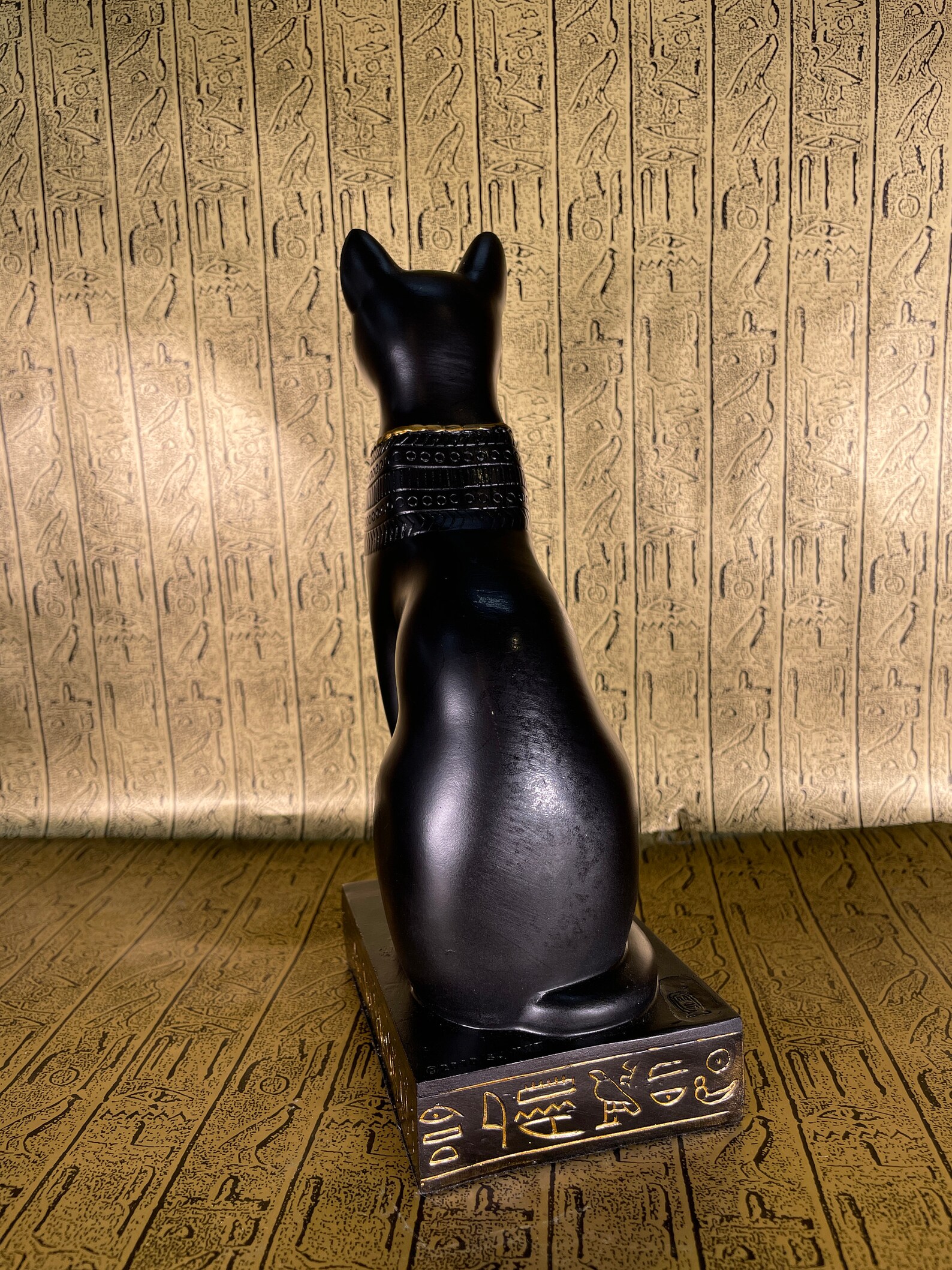 large bastet statue