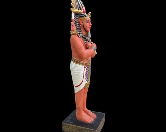 ヴィンテージ ラムセス 3 世像 - 古代エジプトのファラオ ラムセス 3
