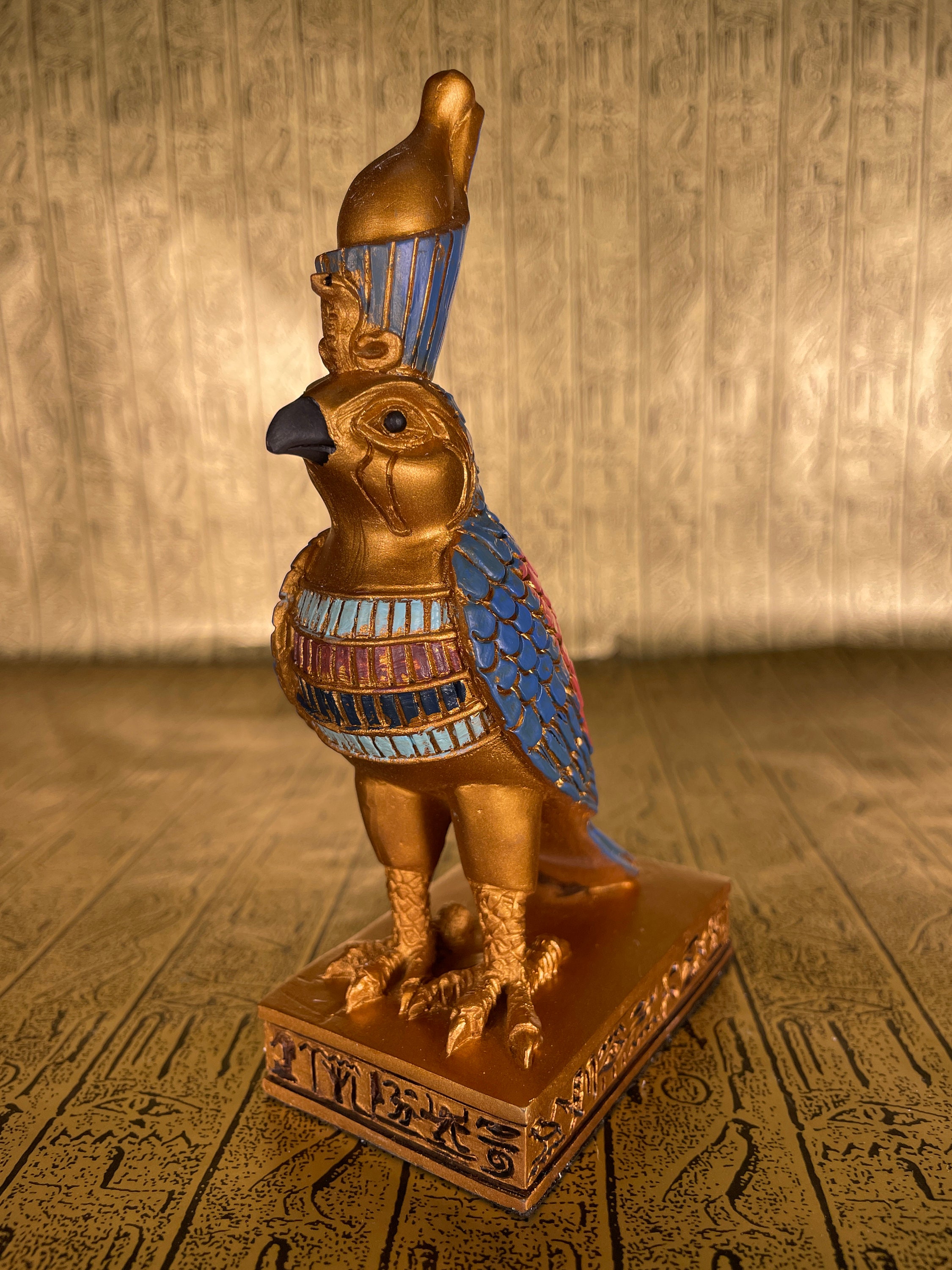 Vintage Horus Statue alten ägyptischen Himmel Gott Horus | Etsy