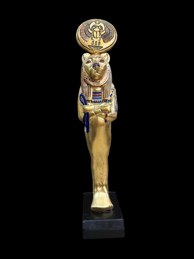 Sekhmet Mummy Statue - Ancient Egyptian Lion Goddess Sekhmet - Etsy