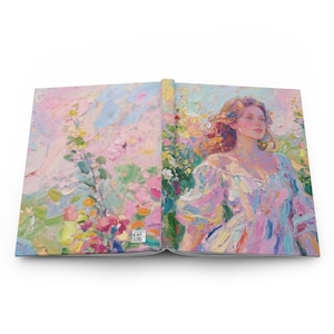 Paintbrush Style Artsy Journal | Hardcover Matte