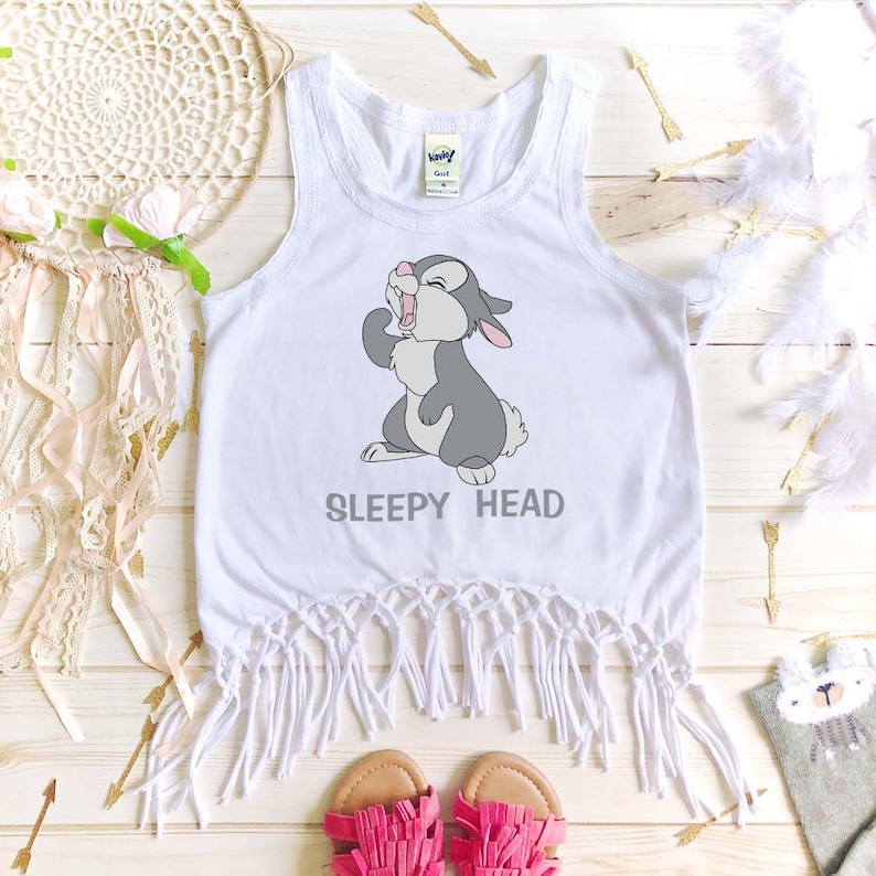 Disneyland Shirt Disney Gift Sleepy Head Disney Rabbit Tank Top -Disney Rabbit Disney Vacation Tee Cute Disney Shirt Disney Shirt