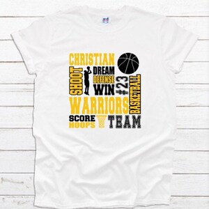 Personalized Basketball shirt, Basketball Subway Art shirt, Basketball Team shirt, Basketball shirt, Fivesies Design