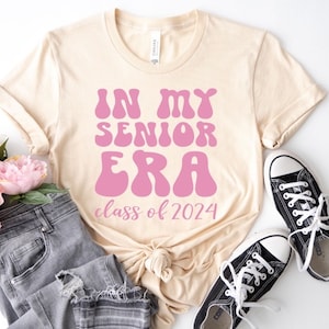 In My Senior Era shirt, senior shirt, graduaion, Fivesies Designs